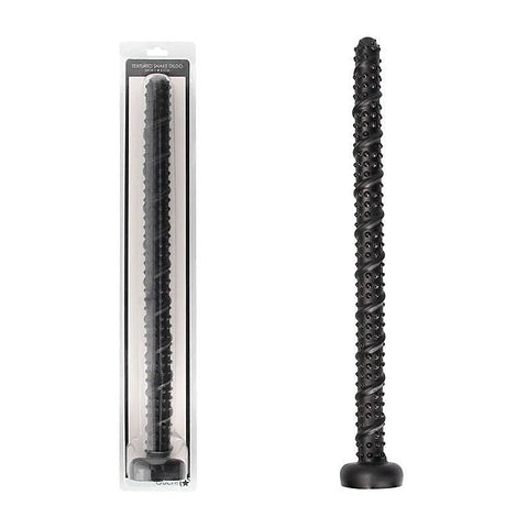 OUCH! Ass Textured Snake Dildo Anal Snake by Shots Toys - Anal Dildos