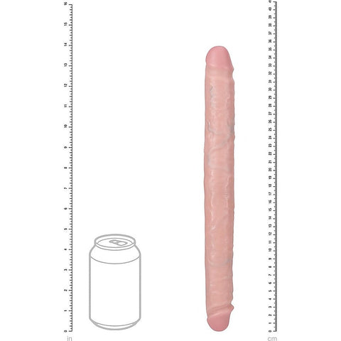 Realrock 35Cm Slim Double Dildo By Shots Toys - Realistic Dildos