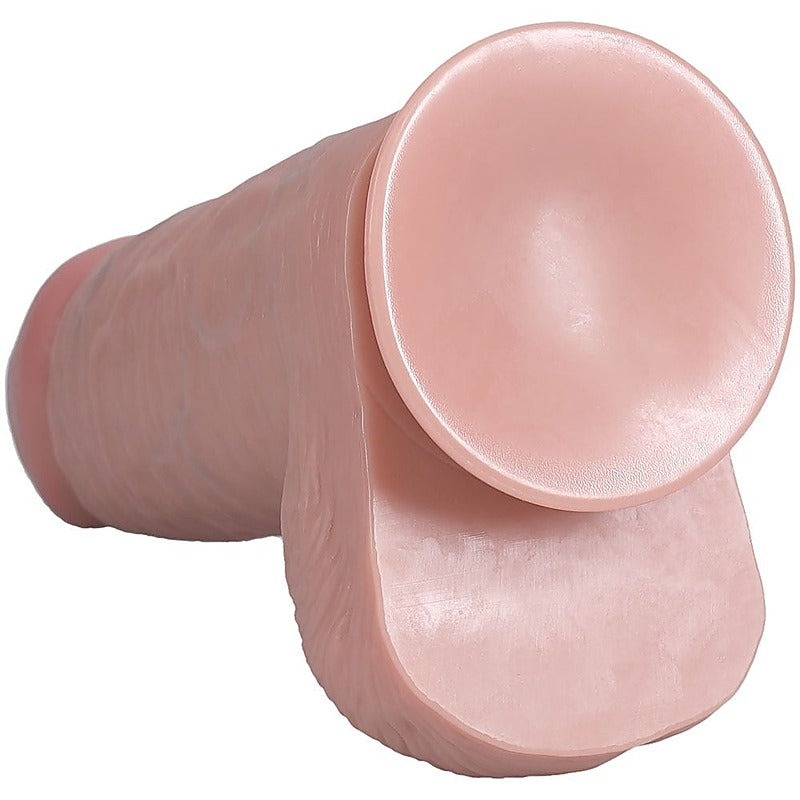 Realrock 20Cm Extra Thick Dildo With Balls By Shots Toys - Realistic Dildos