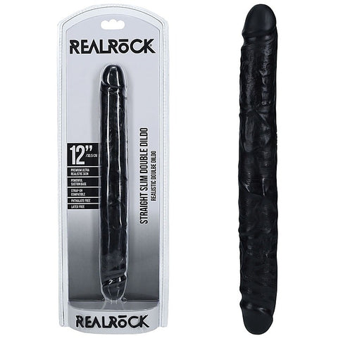 Realrock 30Cm Slim Double Dildo By Shots Toys - Realistic Dildos