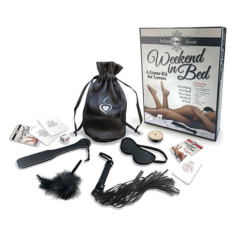 Behind Closed Doors Weekend In Bed Couples Kit Game - Sex Kits