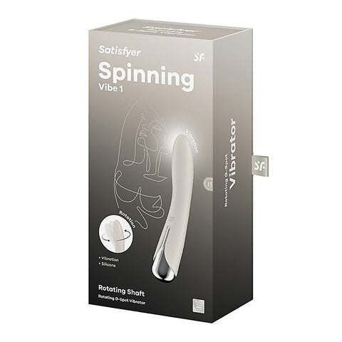 Spinning Vibe 1 Multi Functions G Spot Massager By Satisfyer - Rabbit Vibrators