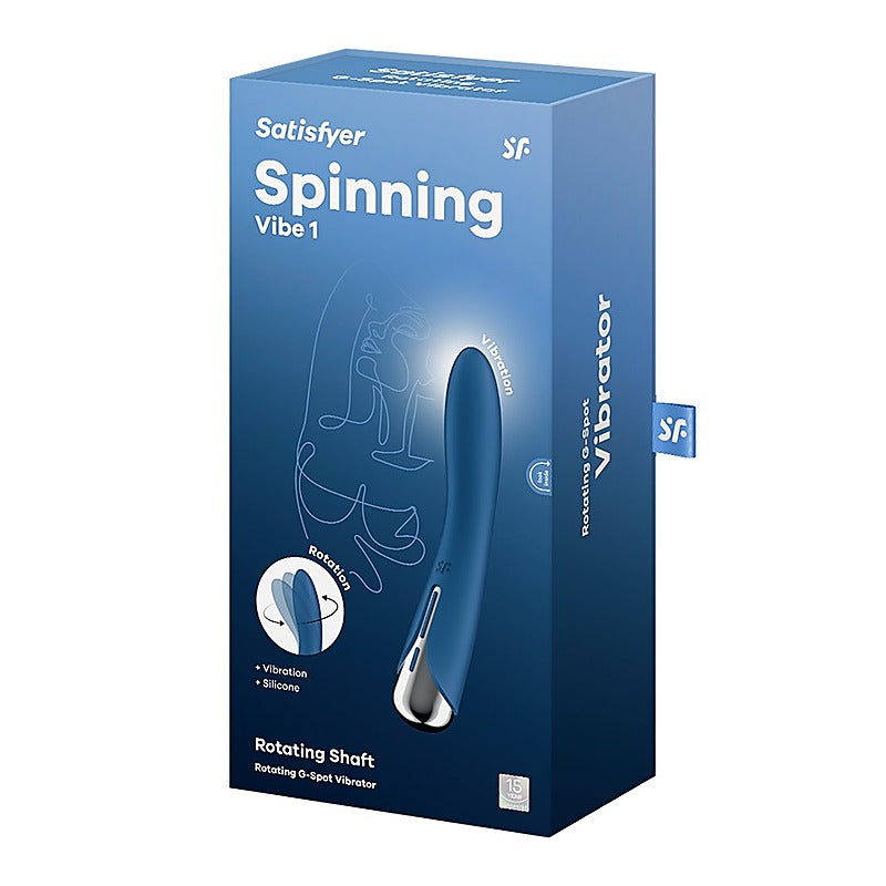 Spinning Vibe 1 Multi Functions G Spot Massager By Satisfyer - Rabbit Vibrators