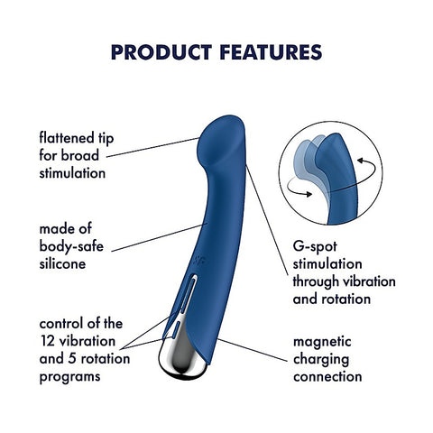 Spinning G-Spot 1 by Satisfyer - Realistic Dildos