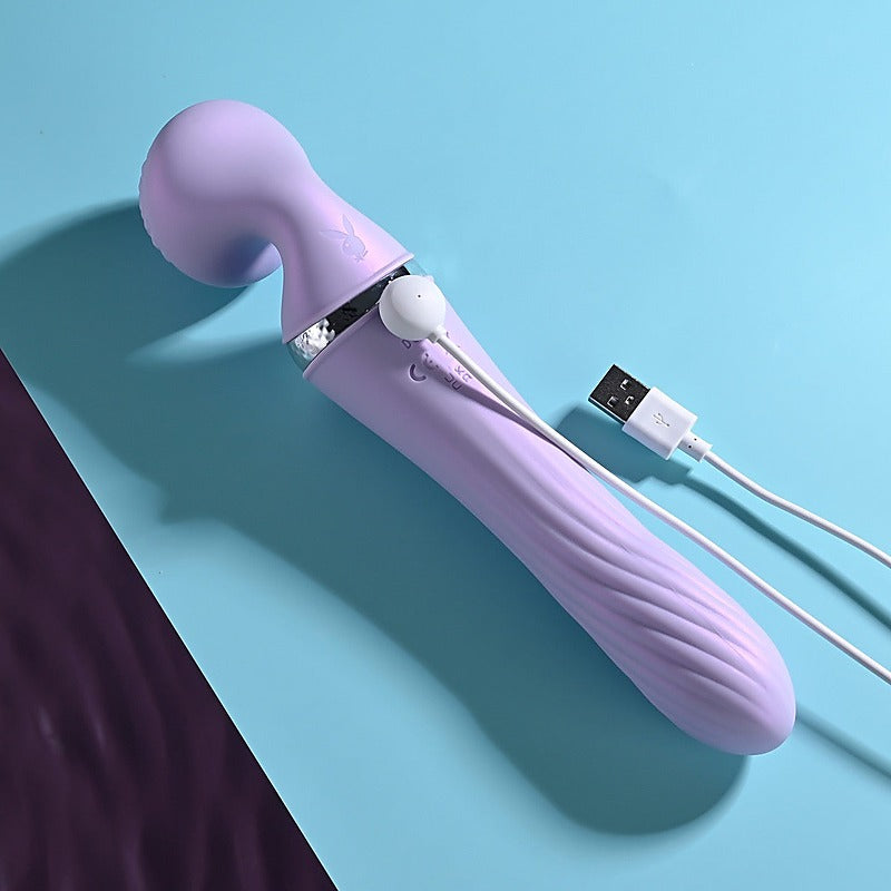 Playboy Pleasure Vibrato Body Wand Massager By Evolved - Personal Massagers