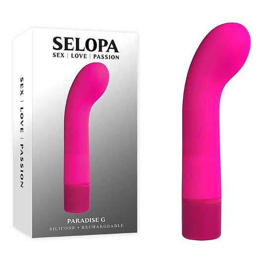 Selopa PARADISE G - Waterproof Silicone Vibrator for Targeted Pleasure - G-Spot Vibrators