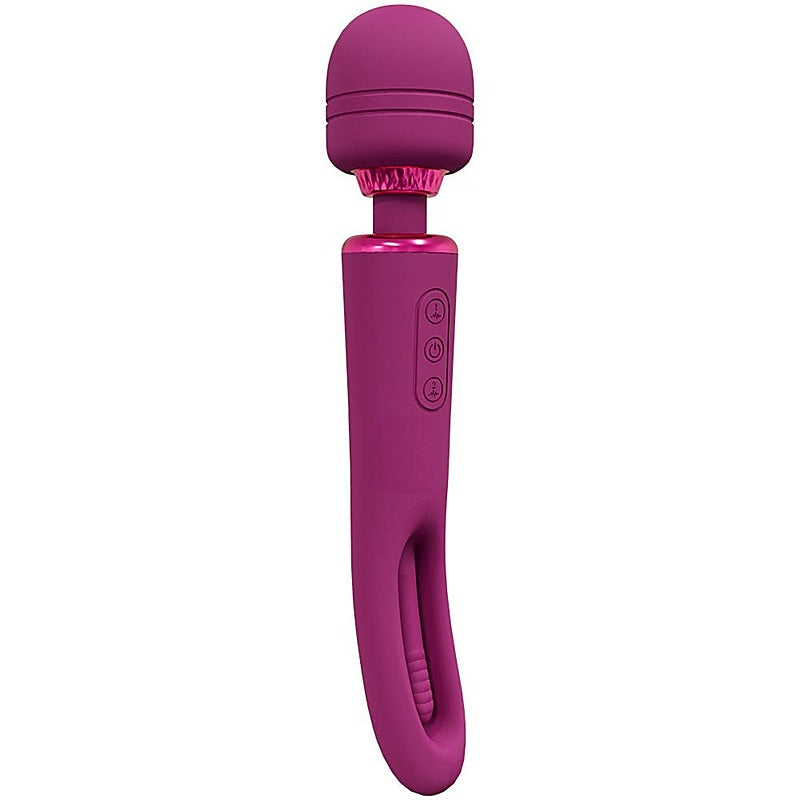 Vive Kiku Flapping Tongue And Vibrating Wand By Shots Toys - Body Wands