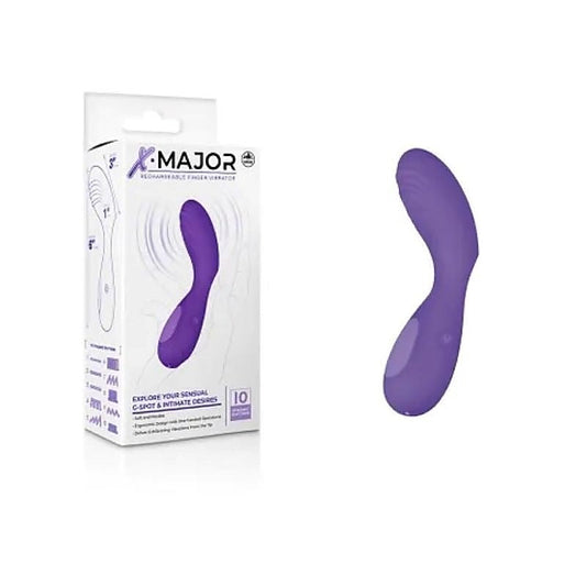 X Major Rechargeable Finger Vibe - Love Eggs and Kegel Exercisers