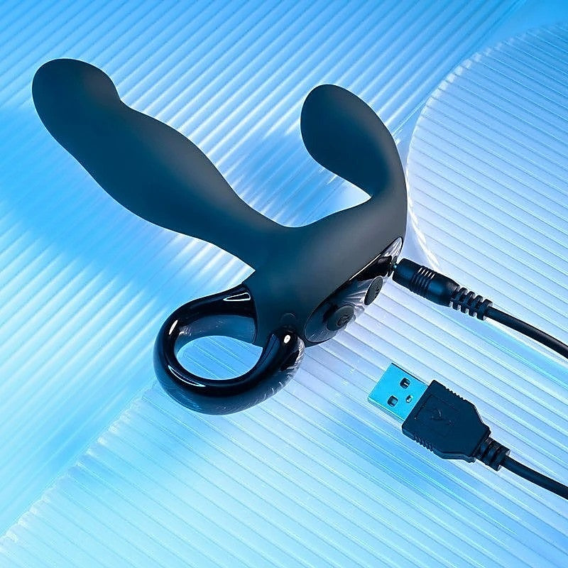 Playboy Pleasure Come Hither Vibrating Prostate Massager - Prostate Toys