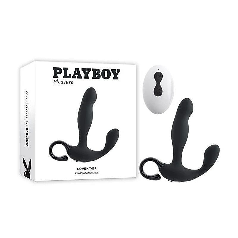 Playboy Pleasure Come Hither Vibrating Prostate Massager - Prostate Toys
