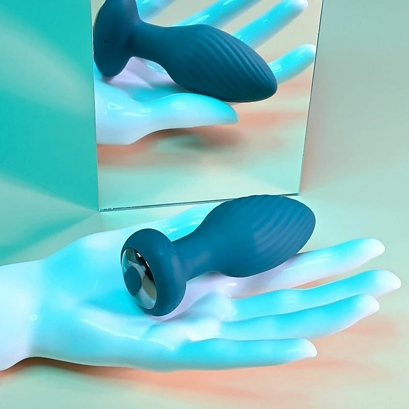 Playboy Pleasure SPINNING TAIL TEASER Anal Plug - Anal Vibrators