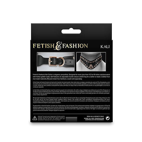 Fetish & Fashion - Kali Collar- Unleash Your Confident Style - Collars and Leads