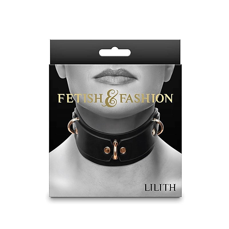 Fetish & Fashion - Lilith BDSM Collar for Doms and Subs - Collars and Leads
