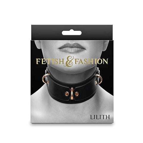 Fetish & Fashion - Lilith BDSM Collar for Doms and Subs - Collars and Leads