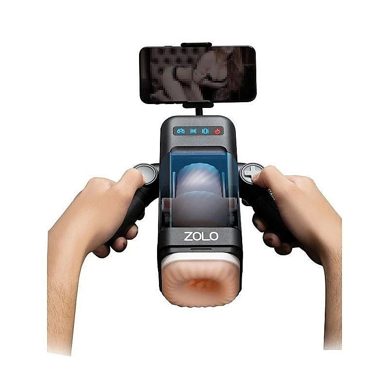 Zolo Blowstation - Unleash Unparalleled Pleasure with 10 Vibration Modes & 8 Thrusting Patterns - Masturbators and Strokers