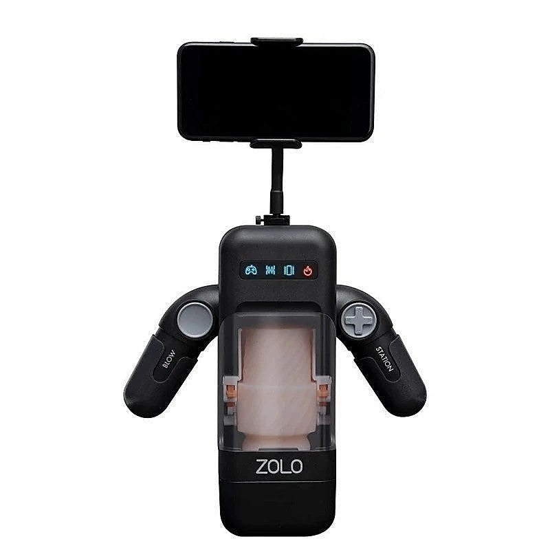 Zolo Blowstation - Unleash Unparalleled Pleasure with 10 Vibration Modes & 8 Thrusting Patterns - Masturbators and Strokers