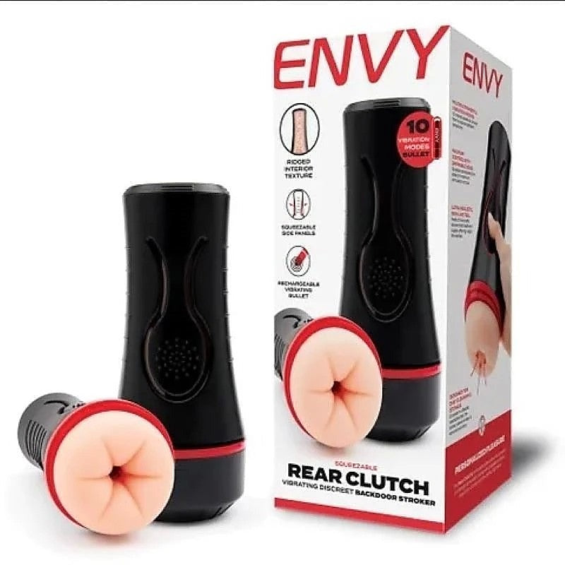 ENVY Squeezable Rear Clutch Stroker - Masturbators and Strokers
