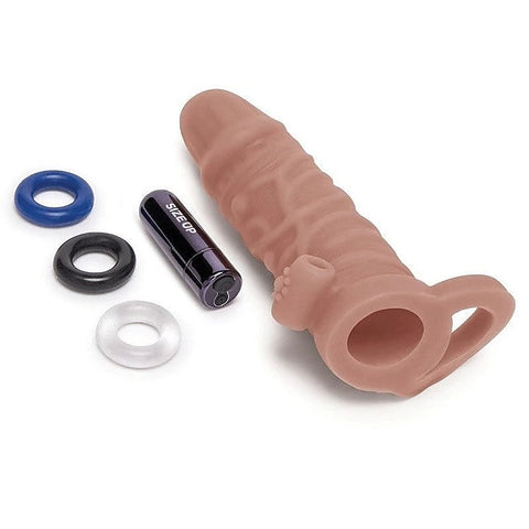 Size Up Vibrating 1-Inch Penis Extender By Xgen Products - Pumps, Extenders and Sleeves