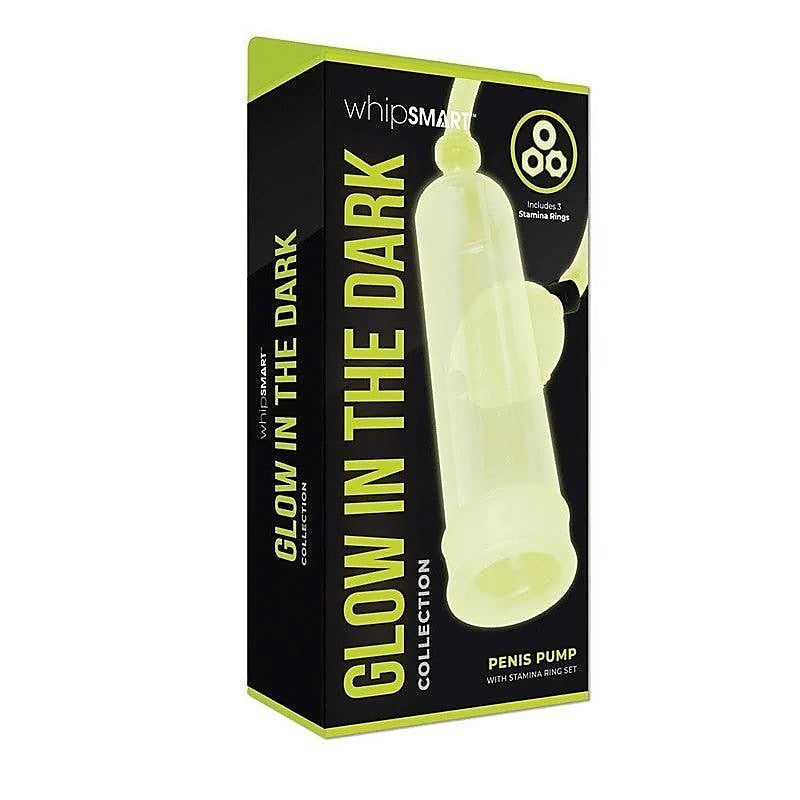WhipSmart Glow In Dark Penis Pump - Pumps, Extenders and Sleeves