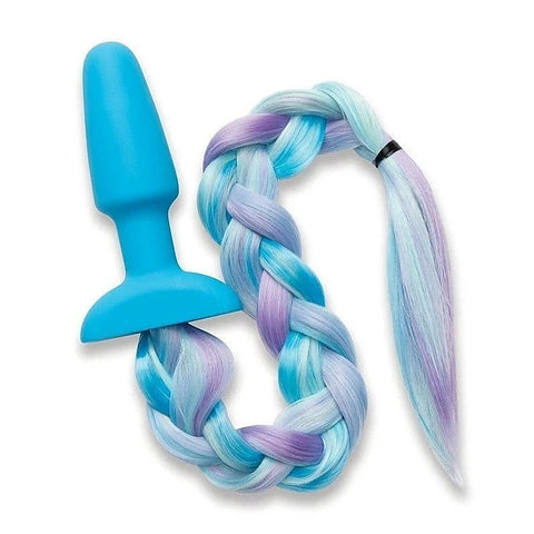 WhipSmart Enchanting Furry Tales Silicone Unicorn Butt Plug - Butt Plugs