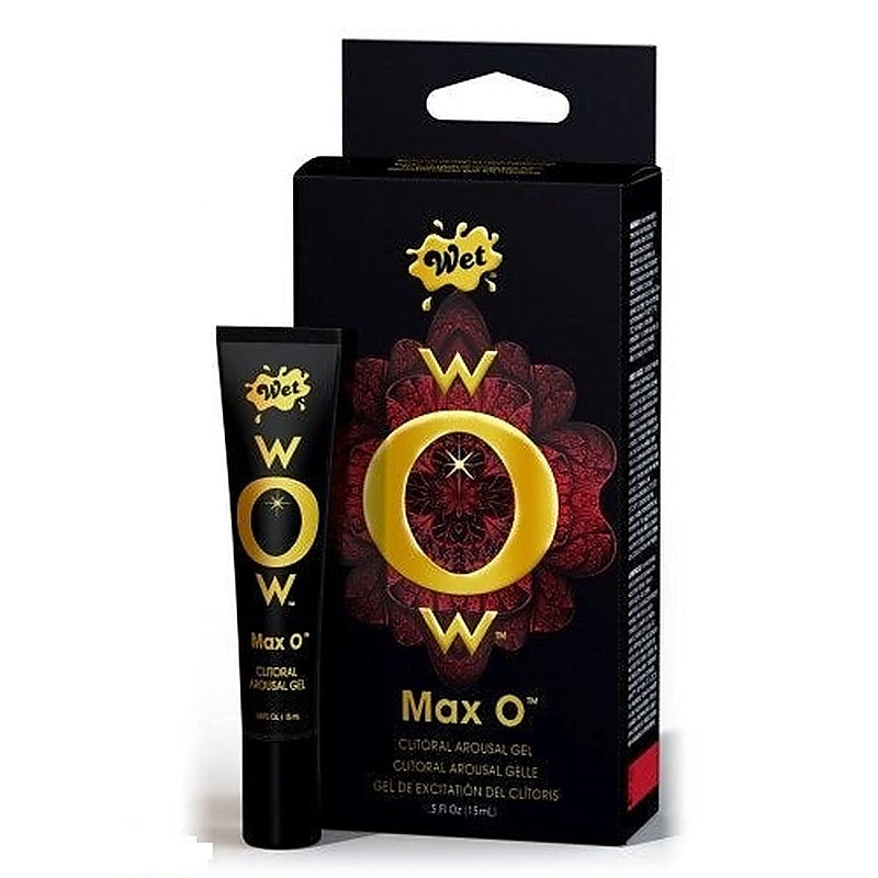wOw Clitoral Stimulant Max Water-Based Gel by Wet - Delay and Excite Sprays