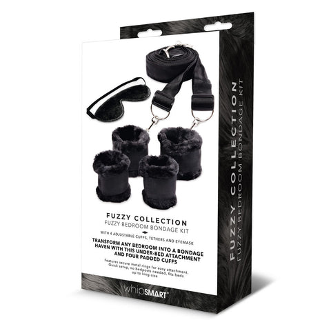 WhipSmart Fuzzy Bedroom Bondage Restraint Set