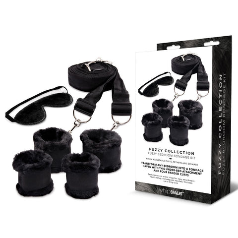 WhipSmart Fuzzy Bedroom Bondage Restraint Set
