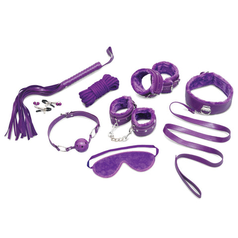 WhipSmart Fuzzy Everything You Need 12 Piece Bondage Kit