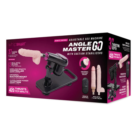 WhipSmart Angle Master Go Mains Powered Sex Machine