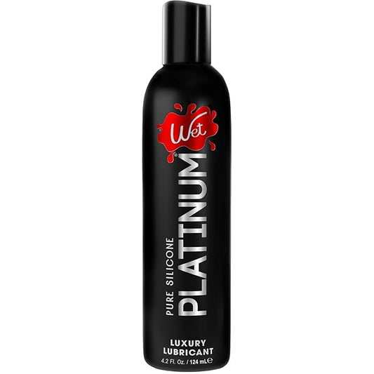 Wet Platinum Premium Water Based Body Glide - Silicone Based Lubes