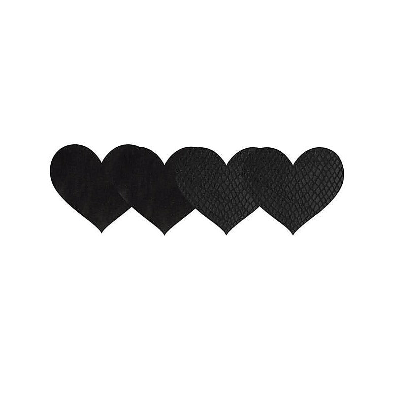 Classic Black Hearts by Xgen Products - Wigs and Gloves