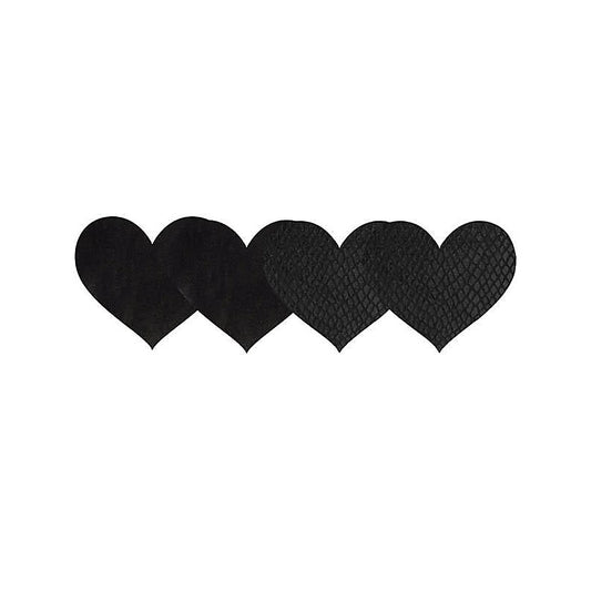 Classic Black Hearts - Wigs and Gloves