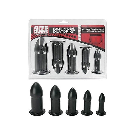 Smooth & Safe Anal Expansion - XR Brands Size Matters Dilator - Butt Plugs