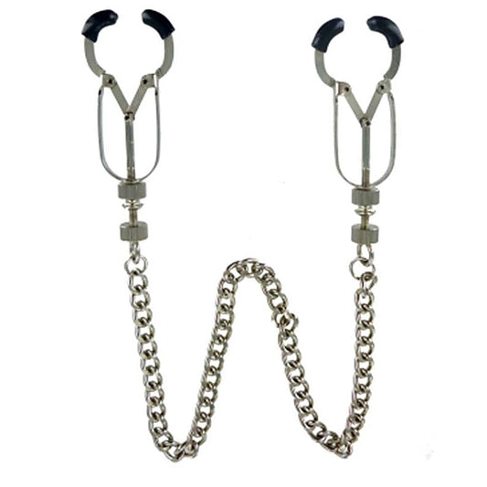 Bauhaus Precision Bondage Nipple Vice Grey - Nipple and Clit Clamps
