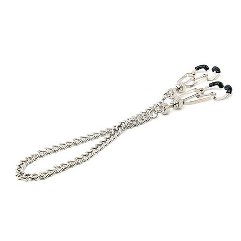 Precision Bondage Nipple Vice Grey By Xr Brands - Nipple and Clit Clamps
