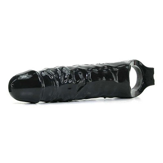 Premium Mamba Cock Sheath Black By Xr Brands - Pumps, Extenders and Sleeves