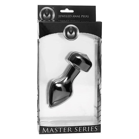 Spade Petite Jewel Aluminum Anal Plug By Xr Brands - Steel Sex Toys