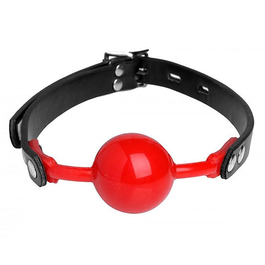 The Hush Gag Silicone Comfort Ball Gag - Bondage Gags and Bits