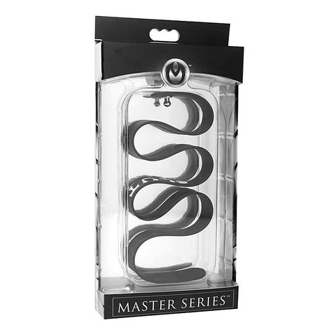 Slave Silicone Collar Black By Xr Brands - Collars and Leads