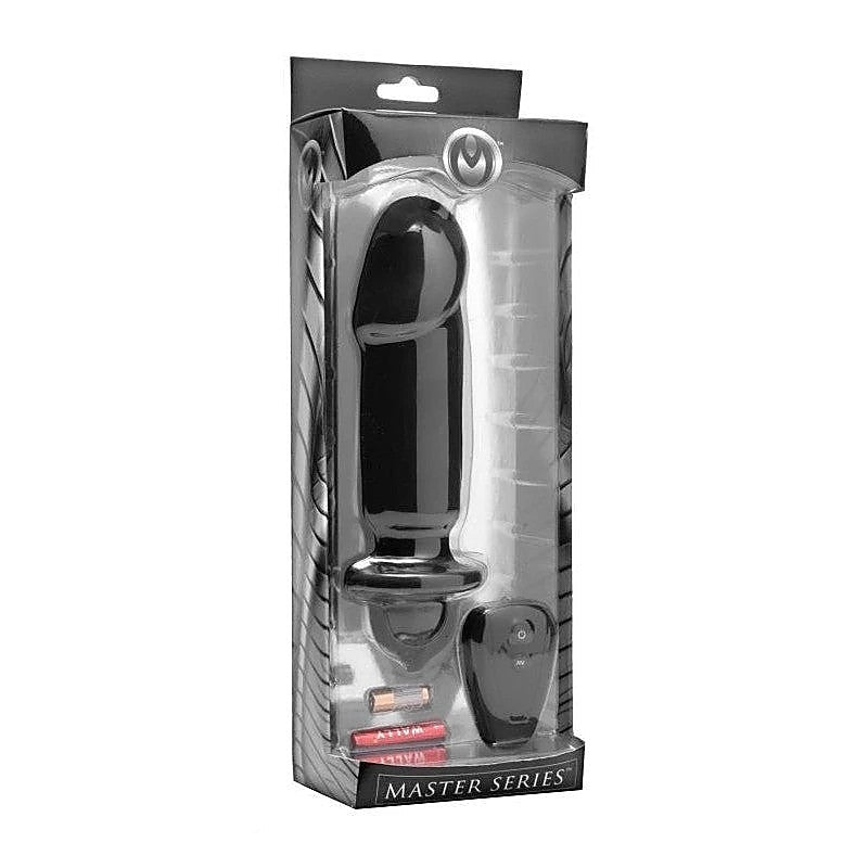 Cock Control 10 Mode Remote Silicone Plug By Xr Brands - Anal Vibrators