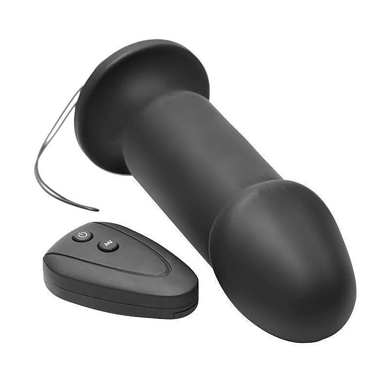 Cock Control 10 Mode Remote Silicone Plug By Xr Brands - Anal Vibrators