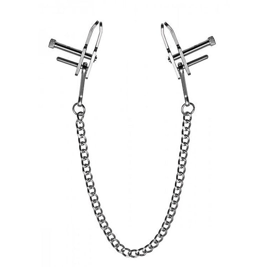 Kneel Nose To Genitals Kneeling Clamps - Breast and Nipple Toys