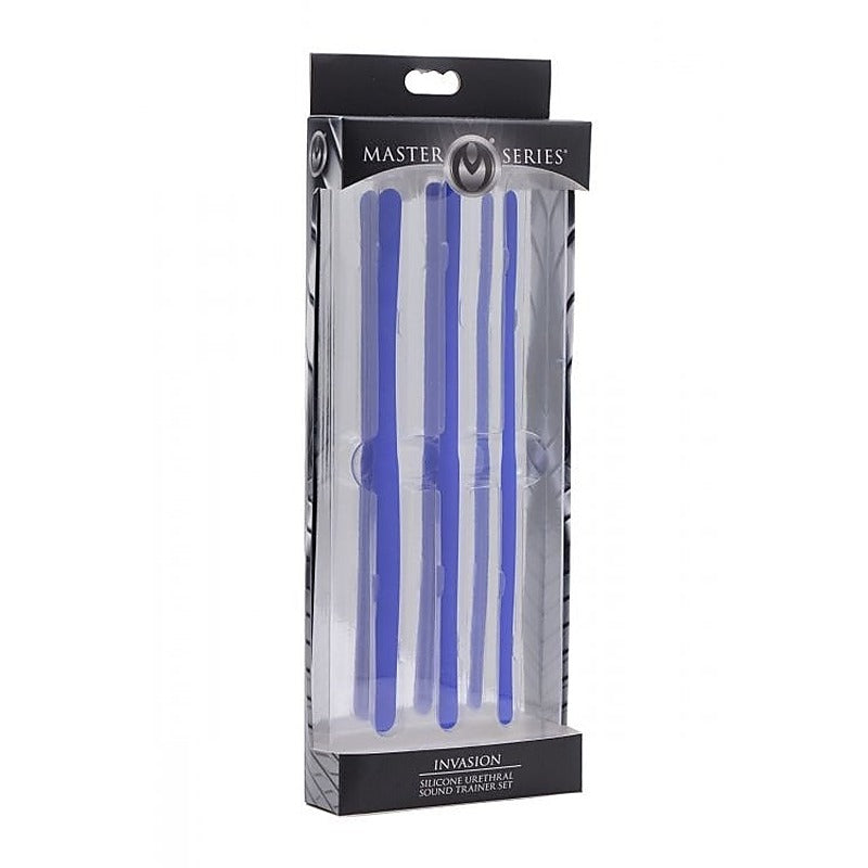Invasion Silicone Urethral Sound Trainer Set By Xr Brands - Penis Plugs
