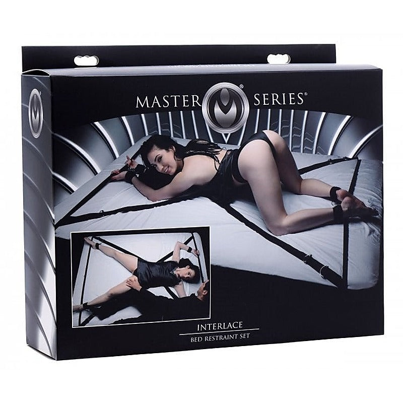 Elevate Intimacy with XR Brands Interlace Restraint Collection - Cuffs and Restraints