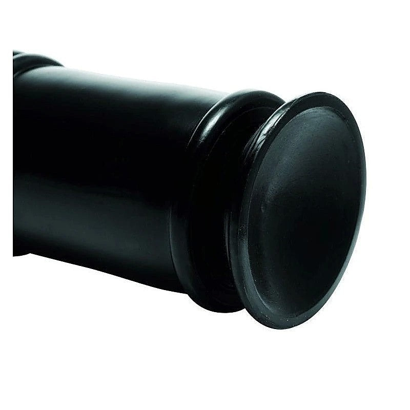Enormass Ribbed Plug With Suction Base By Xr Brands - Butt Plugs