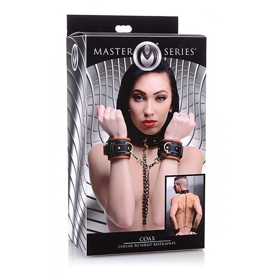Coax Collar To Wrist Restraints - Cuffs and Restraints