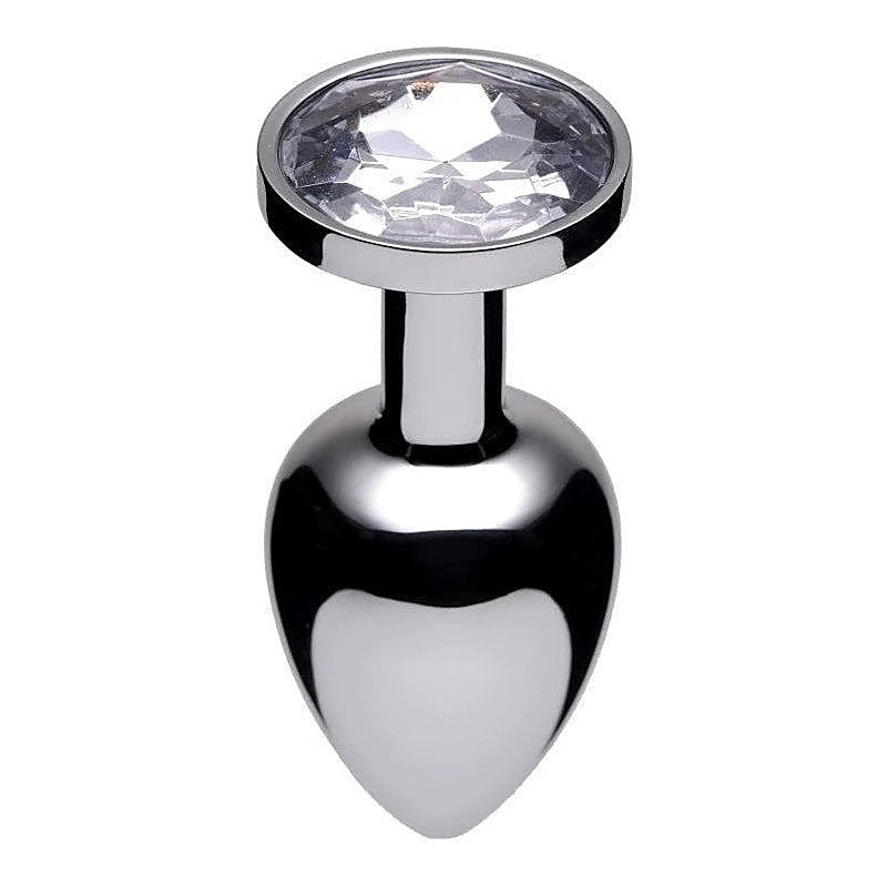 Lucent Jewel Accented Anal Plug By Xr Brands - Butt Plugs