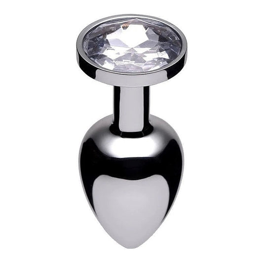 Lucent Jewel Accented Anal Plug By Xr Brands - Butt Plugs