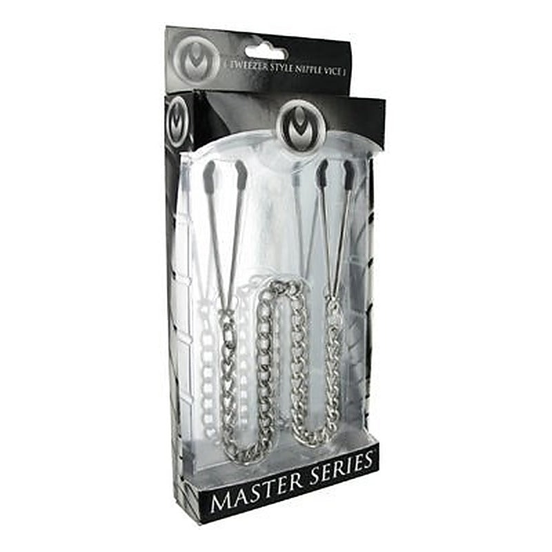 Tweezer Style Nipple Vice by XR Brands - Nipple and Clit Clamps
