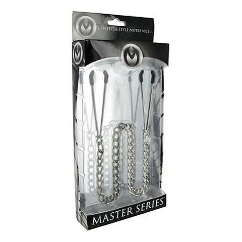 Tweezer Style Nipple Vice by XR Brands - Nipple and Clit Clamps